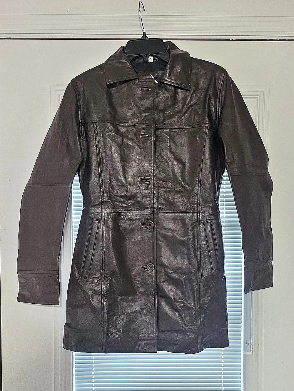 Urbanellow Leather Jacket Brown Size Small NWOT